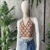 Top Halter Print Flores - Imagen 6