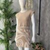 Falda Print Waves Palo de Rosa/Beige - Imagen 4